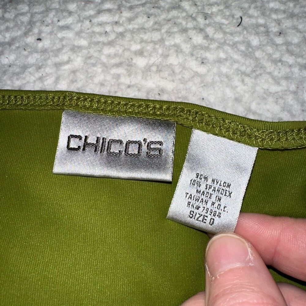 Chicos Small (0) Basic Tank Top Adjustable Straps… - image 4